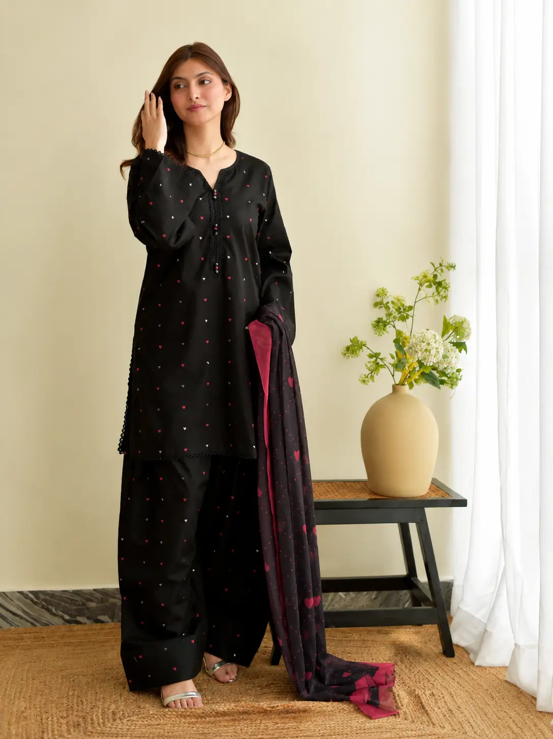 Black hearts set (Farshi)